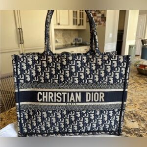 Christian Dior book tote